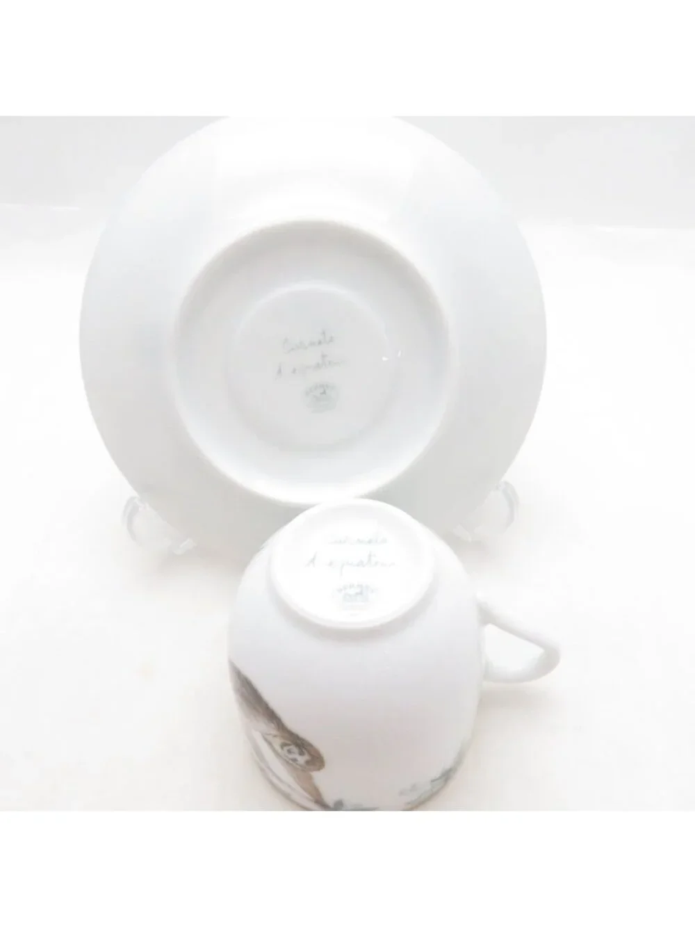 Hermes Equateur Sketch Coffee Cup & Saucer